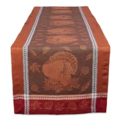 Harvest Feast Jacquard Table Runner 14" x 108"
