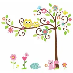 RoomMates Scroll Tree Peel & Stick Wall Decals