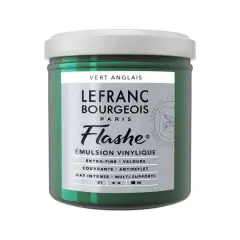 Lefranc & Bourgeois Flashe&reg; Matte Artist's Color, 125mL Chrome Green