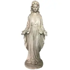 Santa's Workshop 30" Cold Cast Virgin Mary Statue