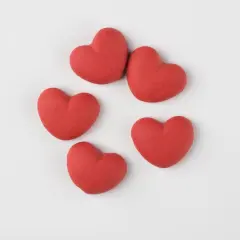 PME Cake Sweet Street&reg; Red Hearts Icing Decorations