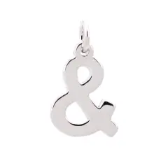 Sterling Silver Number Charm by Bead Landing&trade; Ampersand