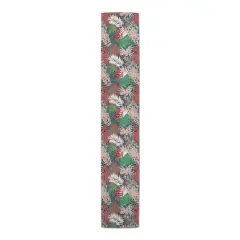 90'' Jungle Pattern Cotton Twill Table Runner