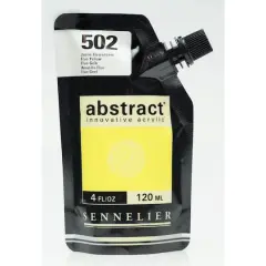 Sennelier Abstract&reg; Innovative Acrylic Fluorescent Paint 502 Fluorescent Yellow
