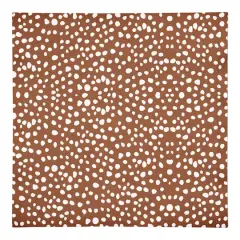 Teracotta Spots 10" x 10"Cotton Twill Napkin