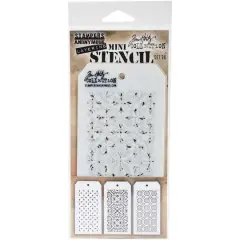 Stampers Anonymous Tim Holtz&reg; Mini Layered Stencil Set #30