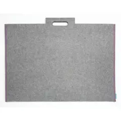 Itoya&reg; Profolio&reg; Midtown Bag Gray/Purple
