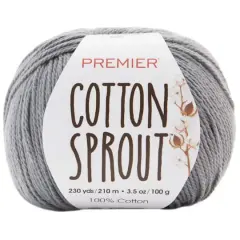 Premier&reg; Cotton Sprout&trade; Yarn Gray