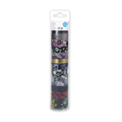 Black Floral Crafting Tape Set by Recollections&trade;