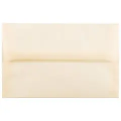 JAM Paper A10 Translucent Vellum Invitation Envelopes, 50ct. Spring Ochre