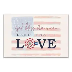 Land that I Love Canvas Wall Art