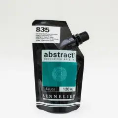 Sennelier Abstract&reg; Satin Acrylic Paint, 4oz. Cobalt Green Deep Hue