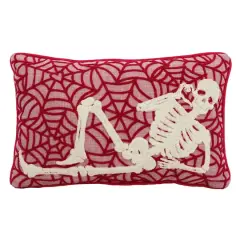 20" x 12" Skeleton with Web Lumbar Pillow by Ashland&reg;