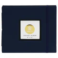 KINSHO Wave Pocket Album, 4" x 4"