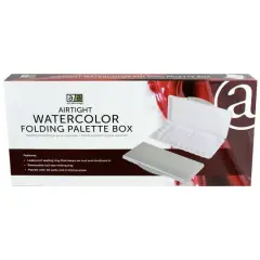 Art Advantage&reg; 18 Well Airtight Watercolor Palette Box