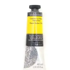 Sennelier Artists' Oil Color, 40mL 539 Cadmium Yellolw Light Hue S4
