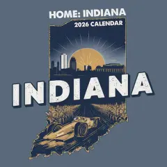 2026 Home: Indiana Wall Calendar