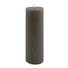 Root Candles 3" x 9" Unscented Timberline&trade; Pillar Candle Stone