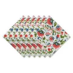 Garden Floral Print Outdoor Napkin, 6ct.