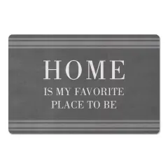 Home is My Favorite Place Floor Mat