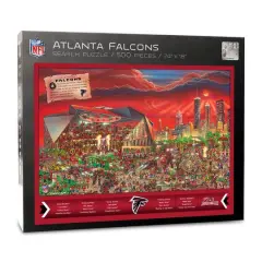 Joe Journeyman NFL 500 Piece Jigsaw Puzzle Atlanta Falcons