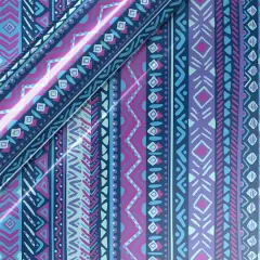 Siser&reg; EasyPatterns&reg; Plus Bohemian Stripes Heat Transfer Vinyl, 36" Purple