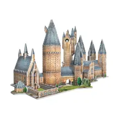 Harry Potter Collection - Hogwarts Castle - 2 3D Puzzles: Great Hall and Astronomy Tower: 1725 Pcs