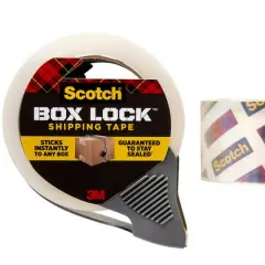 Scotch&reg; Box Lock&trade; Shipping Tape, 1.88" x 38.2yd.