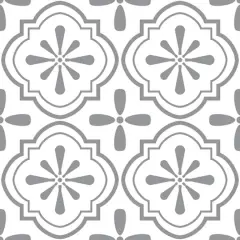 RoomMates Cosmos Gray Peel & Stick Floor Tile