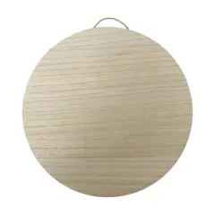 18" Unfinished Round Plaque by Make Market&reg;