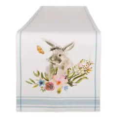 DII&reg; 108" Garden Bunny Table Runner