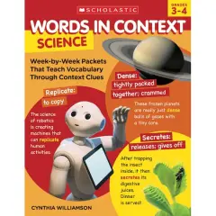 Scholastic&reg; Science Words in Context, 3rd & 4th Grade