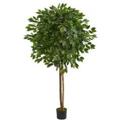 6.5ft. Potted Ficus Artificial Tree
