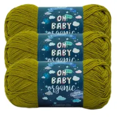 3 Pack Lion Brand&reg; Oh Baby&reg; Yarn Olive