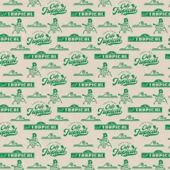 Schitt's Creek Caf&eacute; Tropical Precut Cotton Fabric