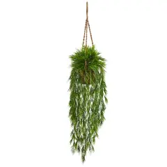 3.5ft. Bamboo Plant Hanging Basket