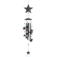 34" Bronze Stars Wind Chime
