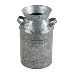 DII&reg; 11" Galvanized Metal Farmhouse Milk Can
