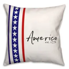 Established 1776 Throw Pillow