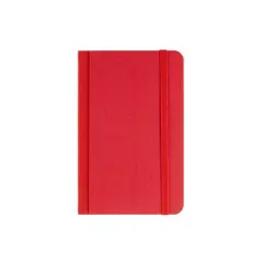 Fabriano&reg; Ecoqua Plus Dotted Fabric-Bound Notebook Red