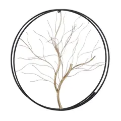 26" Floral Glam Tree Wall D&eacute;cor