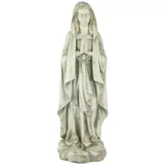 28" Religious Praying Virgin Mary Outdoor Garden Statue
