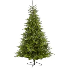 8ft. Unlit North Carolina Spruce Artificial Christmas Tree