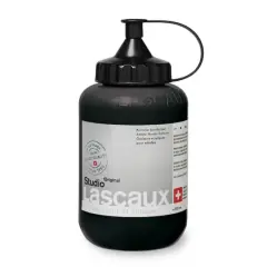 Lascaux Studio Acrylic Paint, 500mL 974 Paynes Grey