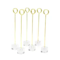 Clear Table Number Stands, 12ct. by Celebrate It&trade;