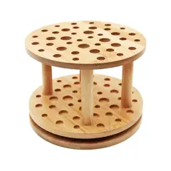 6.25" Rotating Bamboo Paint Brush Organizer by Artist's Loft&reg;