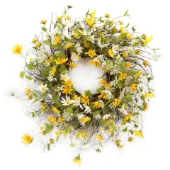 24" Daisy Wreath