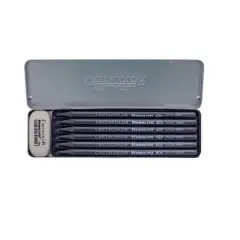 Cretacolor&reg; Monolith Graphite 6 Piece Tin Set