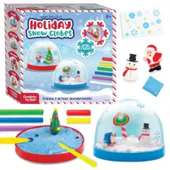 Creativity for Kids&reg; Make Your Own Holiday Snow Globes
