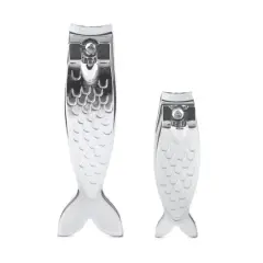 Kikkerland&reg; Big Fish, Little Fish Nail Clippers Set